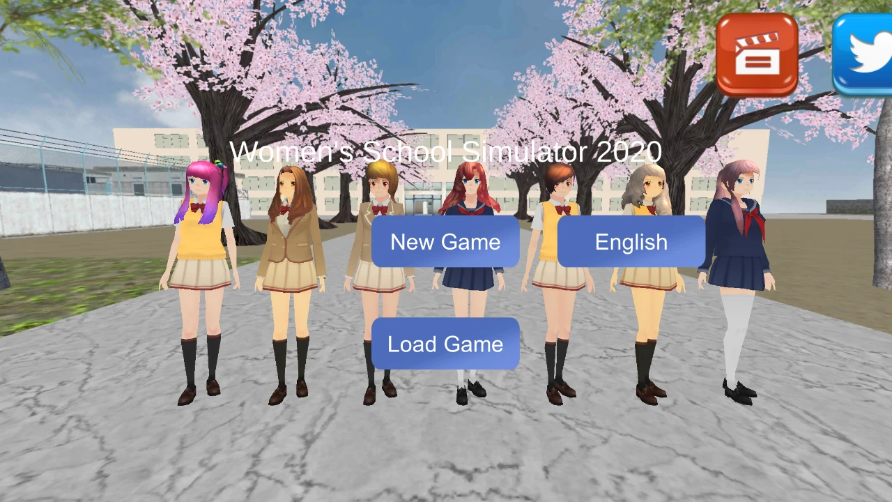 Women's School Simulator 2020